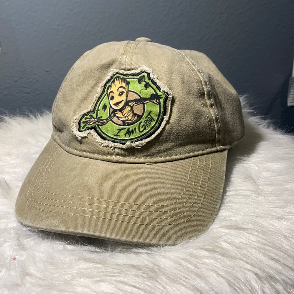 Disney Hat  Baseball Cap  Groot  Marvel. NEW